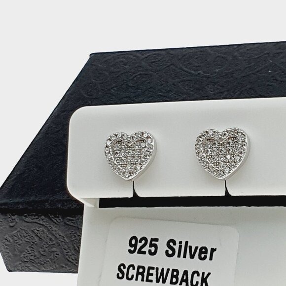 925 sterling silver luxury CZ earrings for women/girls, Best for RJUS2146 - Picture 3 of 11